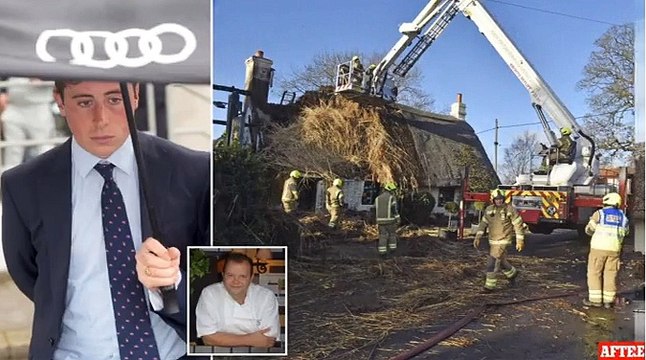 Shooting estate manager will deny arson over fire which caused more than £2million worth of damage at 14th Century Michelin-starred restaurant, court hears