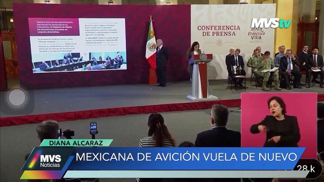Mexicana de aviación vuela de nuevo