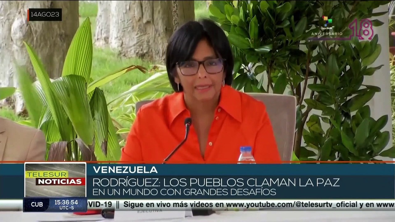 teleSUR Noticias 14-08 15:30 Comienza 4to ciclo de diálogo entre el Gobierno de Colombia y el ELN