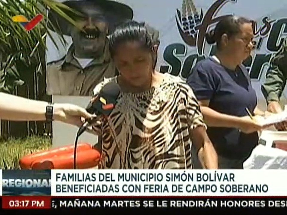 Más de 1.500 familias son favorecidas con la Feria del Campo Soberano en el estado Zulia