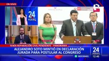 Alejandro Soto: Congresistas opinan sobre nueva denuncia contra presidente del Congreso
