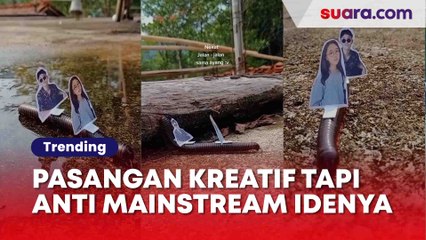 Скачать видео: Viral Kaki Seribu Arak Foto Sejoli, Videonya Bikin Ngakak: Jalan-jalan sama Ayang