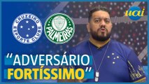 Palmeiras x Cruzeiro: Hugão analisa e pede cautela