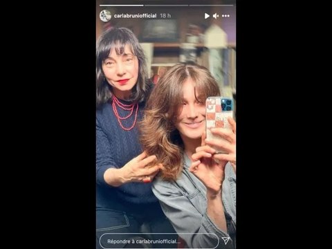 Carla Bruni change de coupe de cheveux à 53 ans
