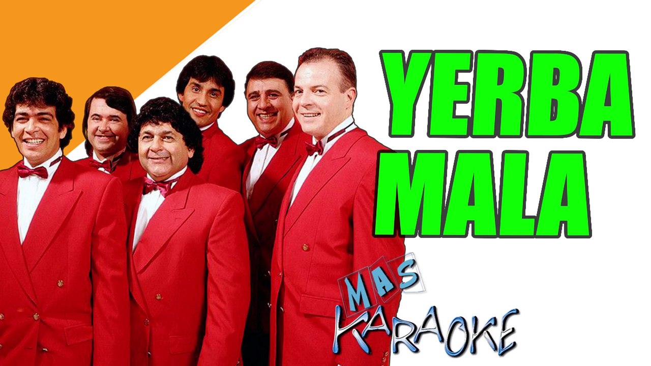 YERBA MALA - Los Palmeras (karaoke)