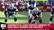 Cowboys, Zack Martin Agree To Revised Deal