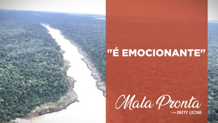 Patty Leone se aventura em passeio de helicóptero pelas Cataratas do Iguaçu | MALA PRONTA