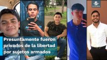 Desaparecen cinco jóvenes en Lagos de Moreno, Jalisco