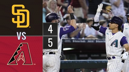 Resumen Padres de San Diego vs Cascabeles de Arizona MLB 13-08-2023