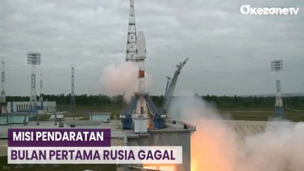 47 Tahun Dinanti, Misi Pendaratan Bulan Pertama Rusia Gagal
