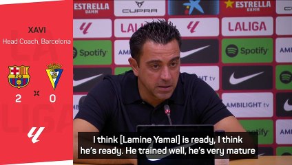 Xavi starts 16-year-old Lamine Yamal as Barcelona beat Cadiz