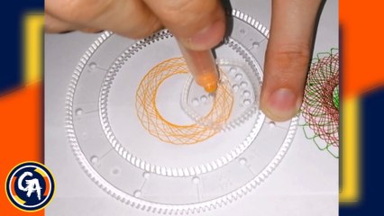 DIBUJANDO un agradable mandala rápidamente. VIDEO #16. DRAWING a nice mandala quickly. VIDEO #16.