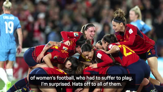 Xavi 'very emotional' to see Spain win Women's World Cup
