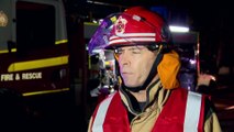 Brisbane fire destroys two homes and leaves man in critical condition