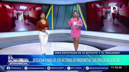 Callao: rescatan a 170 mujeres víctimas de explotación sexual
