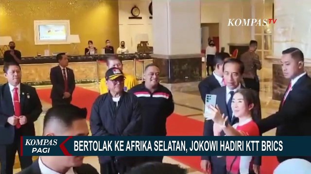 Bertolak ke Afrika Selatan, Jokowi Kunjungi 4 Negara dan Hadiri KTT BRICS