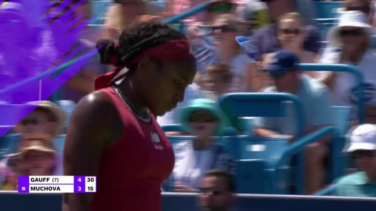 Gauff claims biggest title yet with Cincinnati win