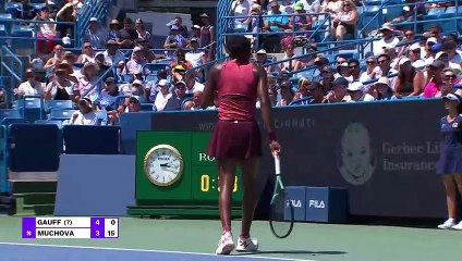 Gauff claims biggest title yet with Cincinnati win