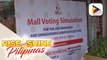 Comelec, nagsagawa ng mall voting and counting simulation exercise
