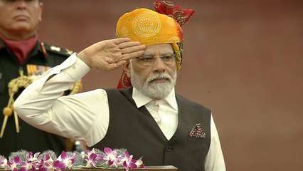 लाल किले की प्राचीर से बोले PM मोदी, 2047 में लहराना चाहिए विकसित भारत का तिरंगा