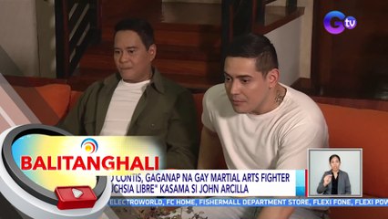Paolo Contis, gaganap na gay martial arts fighter sa "Fuchsia Libre" kasama si John Arcilla | BT