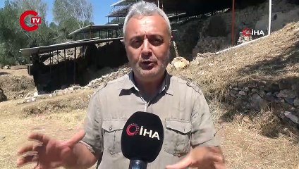 Toprağın altından bin 700 yıllık villa çıktı