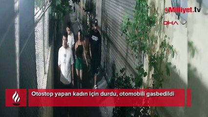 Otostop yapan kadın için durdu! Kabusu yaşattılar