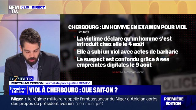 7 MINUTES POUR COMPRENDRE - Viol avec actes de barbaries à Cherbourg: ce que l'on sait