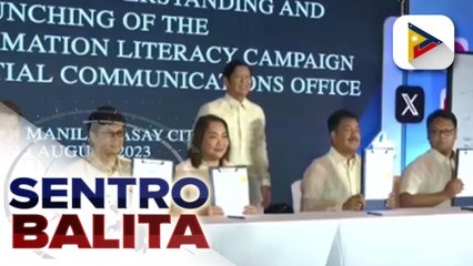 Paglaban sa misinformation at disinformation sa digital platforms, target sa Media and Info Literacy Campaign ng PCO