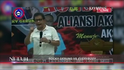 Dituding Hina Presiden, Ini Kata Rocky Gerung | NILUH