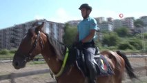 Zonguldak'ta Atlı Jandarma Timi Huzur ve Güven Sağlıyor