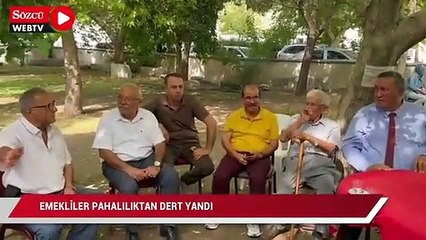 Emekliler pahalılıktan dert yandı: Eve misafir gelecek diye korkuyoruz