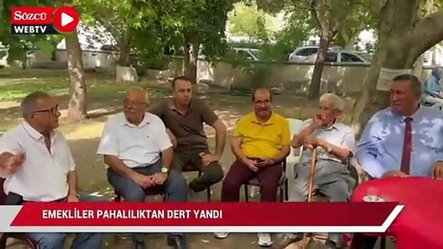 Emekliler pahalılıktan dert yandı: Eve misafir gelecek diye korkuyoruz