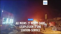 Au moins 30 personnes ont été tuées et des dizaines d'autres blessées dans une forte explosion et un incendie au sein d'une station-service du Daguestan