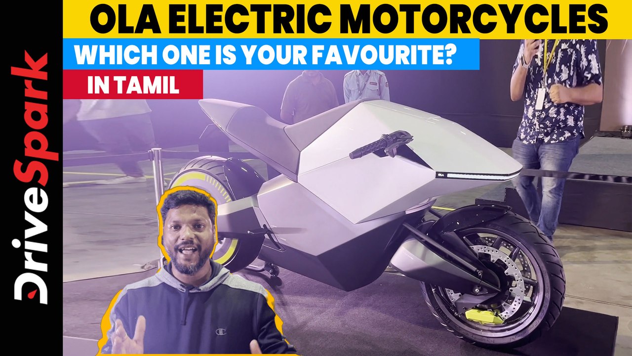 Ola Electric Motorcycle Prototypes Unveiled In Tamil | Giri Mani