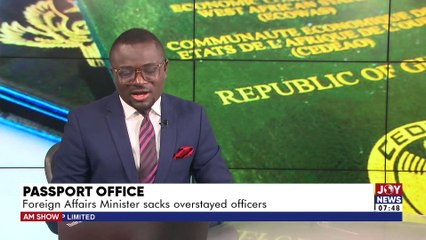 The Big Stories || Passport Office: Foreign Affairs Minister sacks overstayed officers, Okudzeto Ablakwa says her reaction was emotional