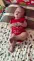 I guess that’s comfortable #baby #babyapp #babyboy #funnykids #funnybaby #cutebaby #cutebaby #babyvideos #funnybaby #funnybabyvideos #babygirl #babycostume #adorablebaby #funny