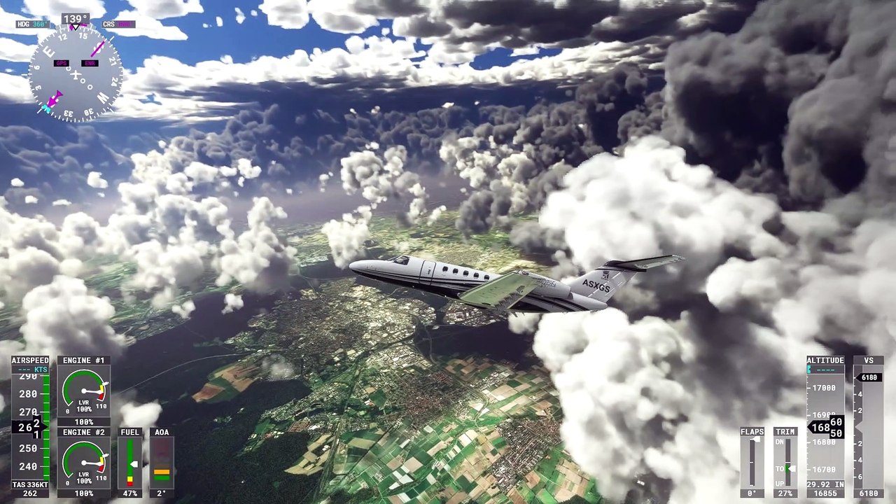 ★ The BM AG Project ★ | ✈️ "Flight Simulator (2020)": Cessna CJ4 | High-Risk Emergency Landing on Field