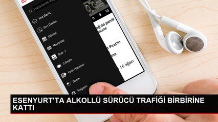Esenyurt'ta Alkollü Kargo Şoförü Trafiği Birbirine Kattı