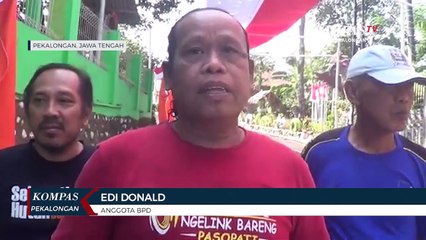 Warga Desa Kulu Meriahkan HUT RI ke-78 dengan Bentangan Merah Putih 300 Meter