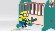 Minions Banana Baby Crib Funny Cartoon ~ Minions Mini Movies 2023 [HD]