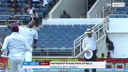 West Indies v India - 2nd Test, Day 3 Highlights 2016