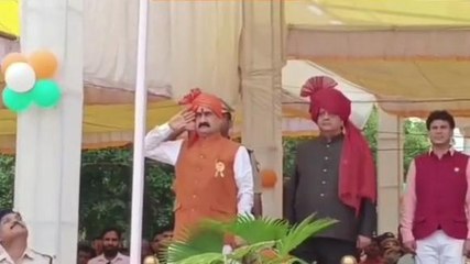 दतिया में धूमधाम से मनाया गया स्वतंत्रता दिवस, गृहमंत्री नरोत्तम मिश्रा ने किया ध्वजारोहण