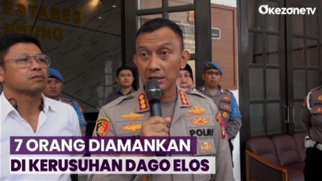 Tujuh Orang Diamankan Pasca Kerusuhan di Dago Elos, Bandung