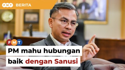 Memang kita ingin hubungan baik, Fahmi jawab hasrat Sanusi