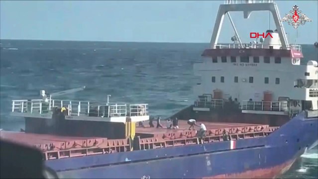 Rus askerlerinin Sukru Okan gemisine düzenlediği baskın kamerada