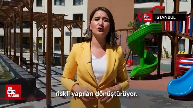 Kağıthane'de kentsel dönüşüm konutları teslim edildi