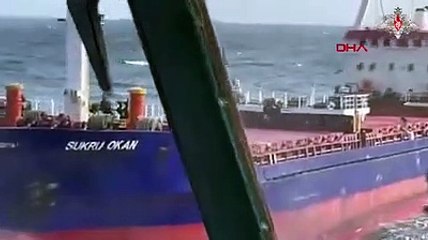 Rus askerlerinin Şükrü Okan gemisine baskını