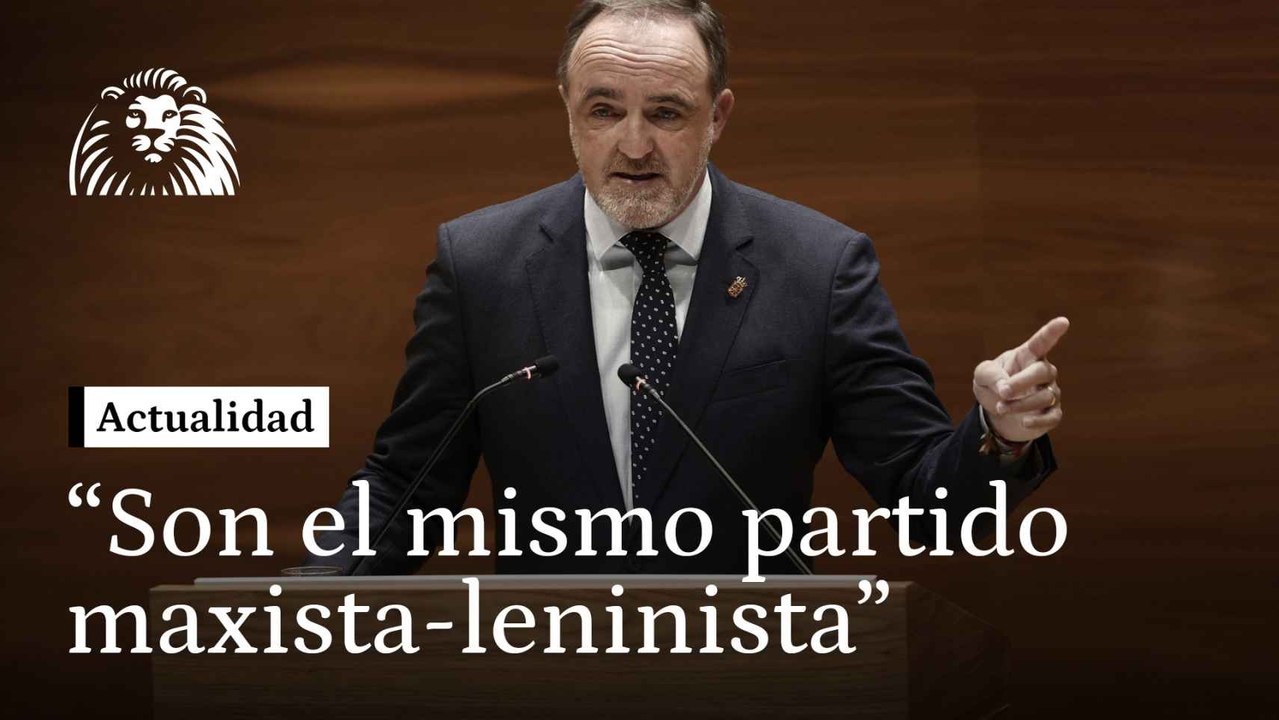 “Bildu es un peligro. Pueden ponerse una chaqueta de Armani, pero son el mismo partido marxista-leninista de siempre”