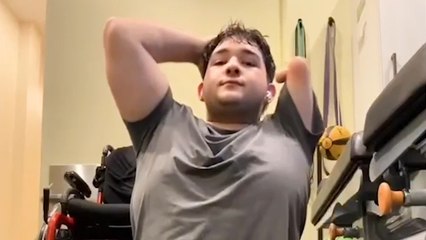Man Born With Half a Body Refuses to Let His Disability Hold Him Back